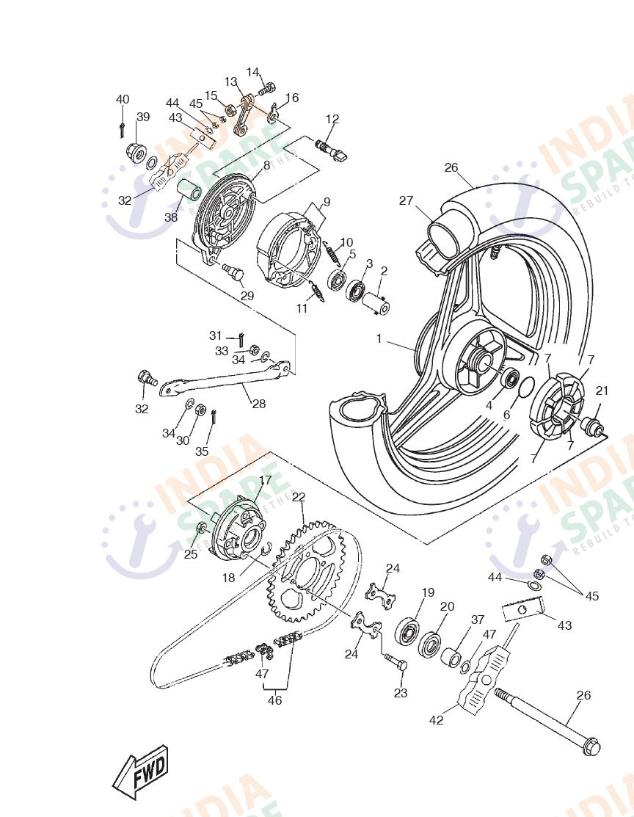 REAR WHEEL